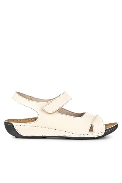 Muya Γυναικεία σανδάλια Ariana Anatomik Taban Jel Υποστηριζόμενο Σπίρο Δεξιού Heel