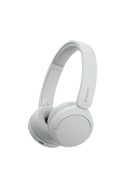 Sony WH-CH520 Wireless Headphones|50 Hours of Battery and Quick Charging | DSEE Technology| White