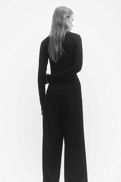 H&M Button-detail trousers