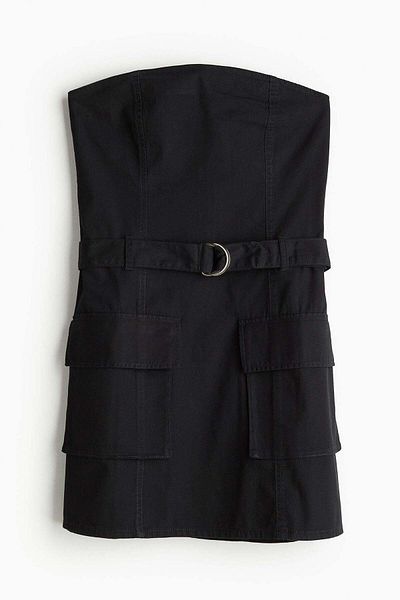 H&M Bandeau utility dress