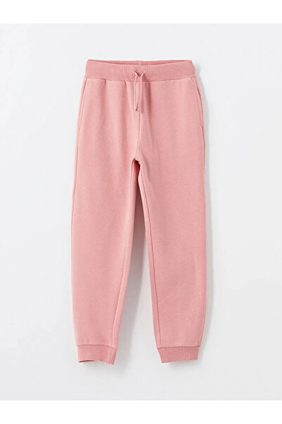 LC Waikiki Φούτερ LCW Kids Μαύρη ελαστική μέση για κορίτσια Jogger