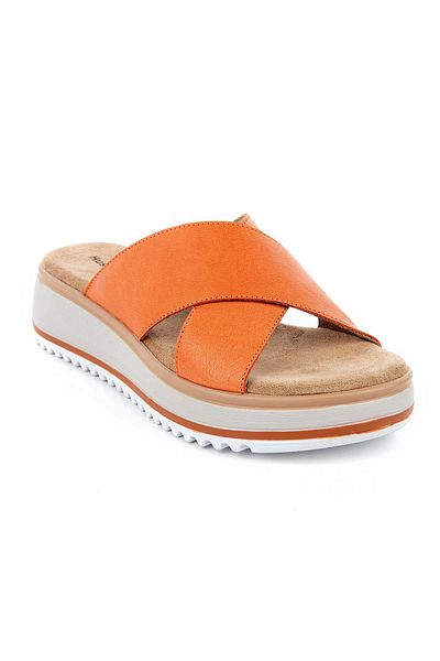 Hush Puppies Hou Anatomik Taban Hakiki Deri Kadın Terlik