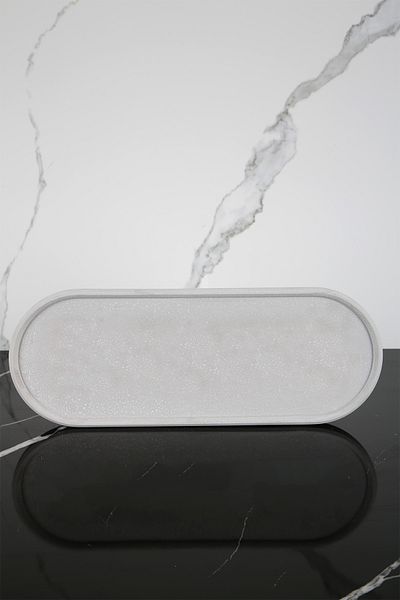 betonmall 35 cm Concrete Presentation Tray - Presentation Plate and Presentation Holder