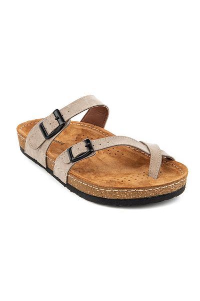 Hush Puppies Γυναικείες παντόφλες Baru Ανατομική Σόλα Γνήσιο Δερμάτινο