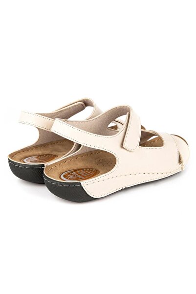 Muya Sandale de damă Ariana cu talpă anatomică cu gel pentru toc