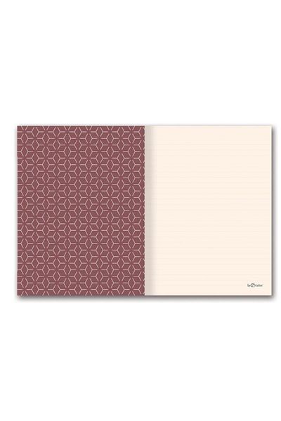 Le Color Motto Mini Journal Notebook Lined Nature