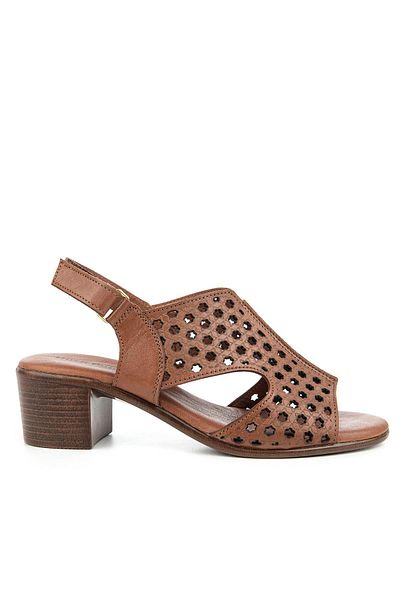 Hush Puppies صندل نسائي من الجلد الطبيعي بنعل تشريحي من فيتو