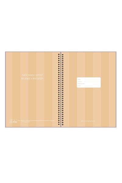 Le Color Green Lined Polka Dot Notebook - 17X24 cm