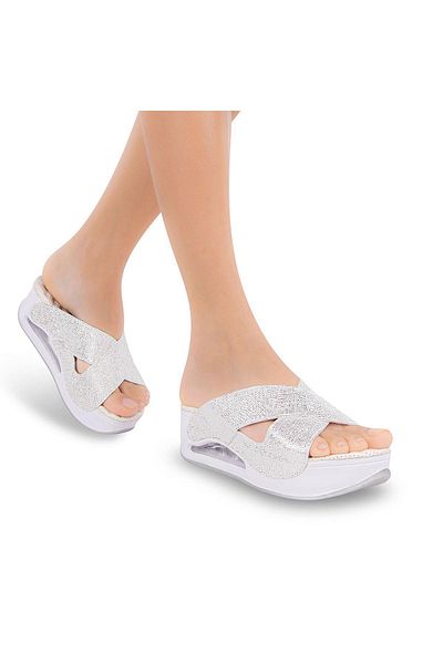 Muya A 3492017   Air Max Sole Heel Spur Women's Slippers