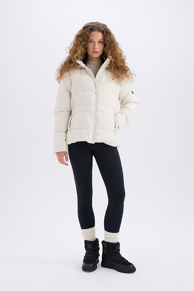 DeFacto Hohe Taille, weiche, haarige Taille, Basic-Leggings W8206az24au