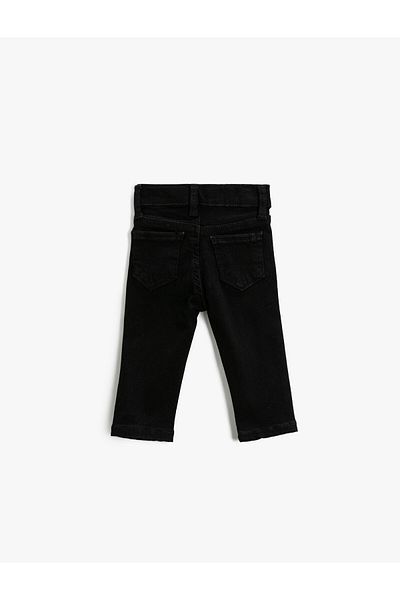 Koton High Waist Pocket Skinny Leg Jeans