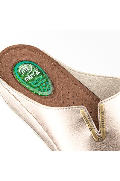 Muya Γυναικείες παντόφλες τεσσάρων εποχών Mena Anatomical Sole Gel Supported Heel Spur