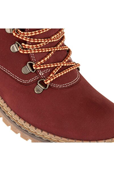 Muya Alegro Anatomik Taban Hakiki Deri Nubuk Kadın Bot