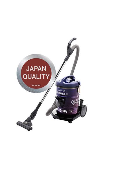 HITACHI Pailcan Vacuum Cleaner VCL 2100 Watts | Powerful Suction | 18L Dust Capacity