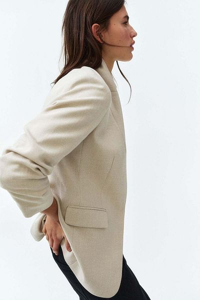 H&M Kolları Büzgülü Blazer