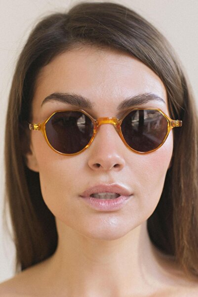 Bilge Karga Paula New Orange Brown Güneş Gözlüğü