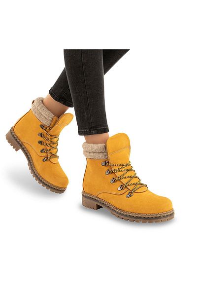 Muya Alegro Anatomical Sole Genuine Leather Nubuck Women's Boots