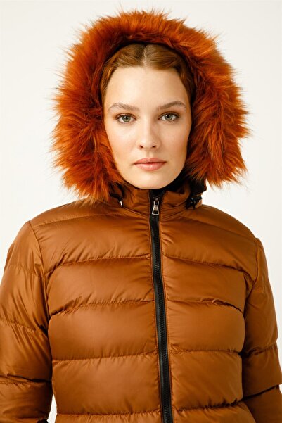 Esswaap Ara Boy Kapişonlu Dolgu Kaban Taba