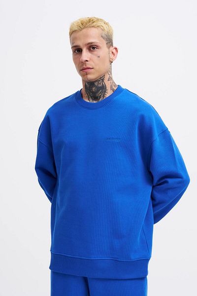 Machinist Ανδρικό φούτερ Basic Diagonal Light Blue