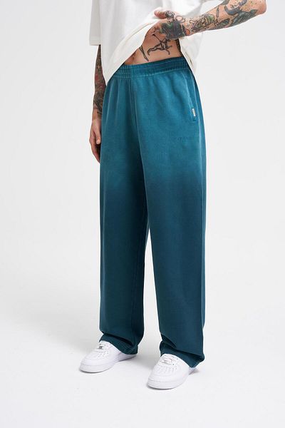 Machinist Ανδρικό παντελόνι Grandient Washed Baggy Petrol Green