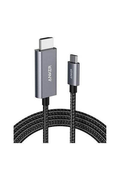 Anker USB-C to HDMI Nylon cable | 6 feet | Black Color | A8730H11