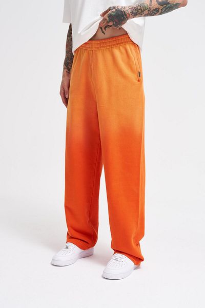 Machinist Ανδρικό παντελόνι Grandient Washed Baggy Orange