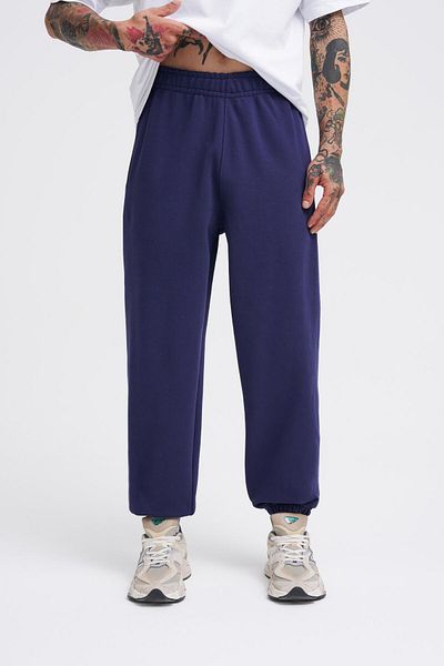Machinist Ανδρικό φούτερ Basic Diagornel Jogger Navy Blue
