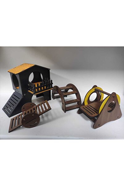 BAYEMRE Kuş Kafes Oyuncağı Aksesuar (Lazer Kesim)