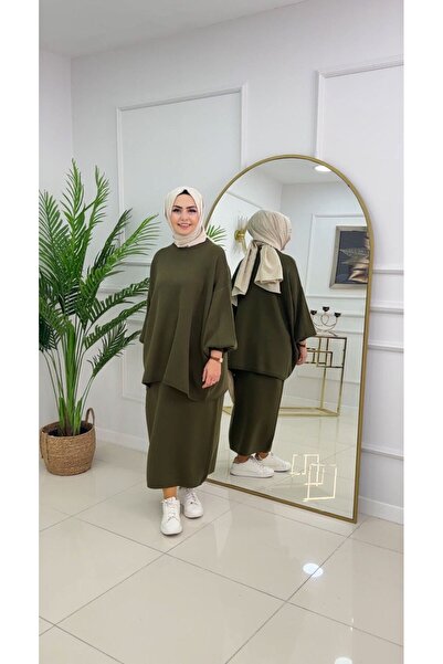 VALENS BOUTİQUE Σετ Πλεκτό Φούστα Φαρδιά Εφαρμογή Nova