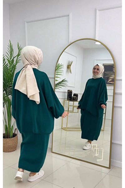 VALENS BOUTİQUE Σετ Πλεκτό Φούστα Φαρδιά Εφαρμογή Nova