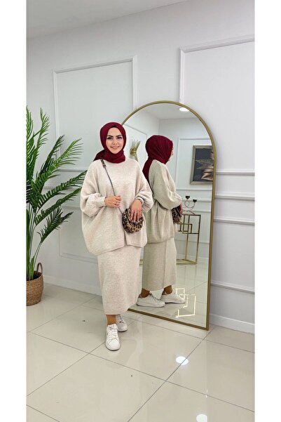 VALENS BOUTİQUE Σετ Πλεκτό Φούστα Φαρδιά Εφαρμογή Nova