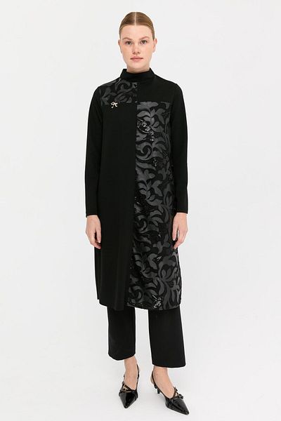 Esswaap Black Tunic - Patch Detailed