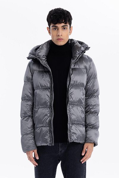 GMG FIRENZE Gmg Fırenze Gray Men's Coat Gu24Mfw05012