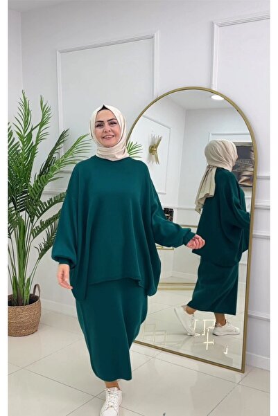 VALENS BOUTİQUE Σετ Πλεκτό Φούστα Φαρδιά Εφαρμογή Nova