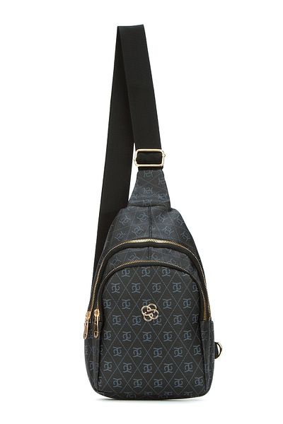 Newish Women's Patterned Cross Shoulder and Waist Bag
