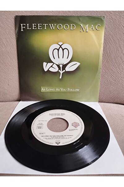 Plakperest Fleetwood Mac – As Long As You Follow  - 1988  Almanya Basım 45 li...