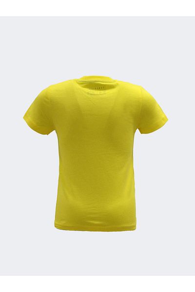 Fenerium Fenerbahce Kinder Gelb Tribune Logo T-Shirt