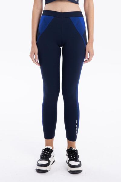 GMG FIRENZE εφαρμοστό Γυναικείο μακρύ κολάν με σχέδιο