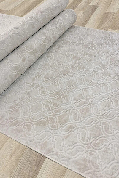 LİNOS HOME Aura Serisi Modern Desenli Kaymaz Taban Yıkanabilir Halı Koridor A...