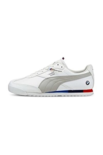 Puma BMW MMS Roma Via White-Gray Violet Günlük Spor Ayakkabısı