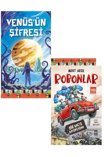 Genç Timaş 4.5. Class-Venus's Password, Robons 2Book