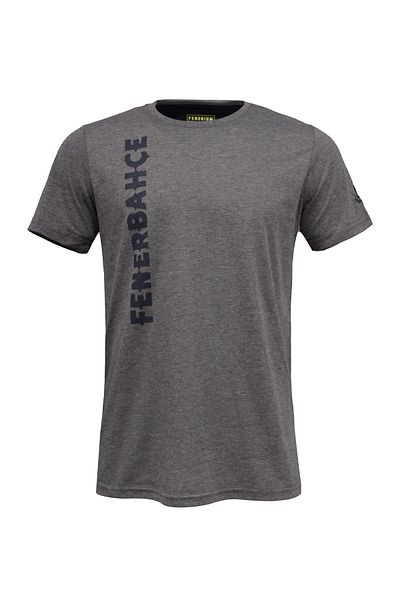 Fenerium Fenerbahce Herren Tribune Grau Fenerbahce T-Shirt
