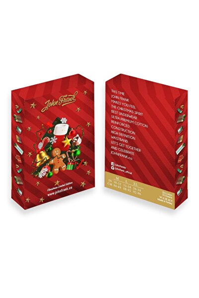 John Frank ERKEK BOXER YILBAŞI ÖZEL KOLEKSİYONU