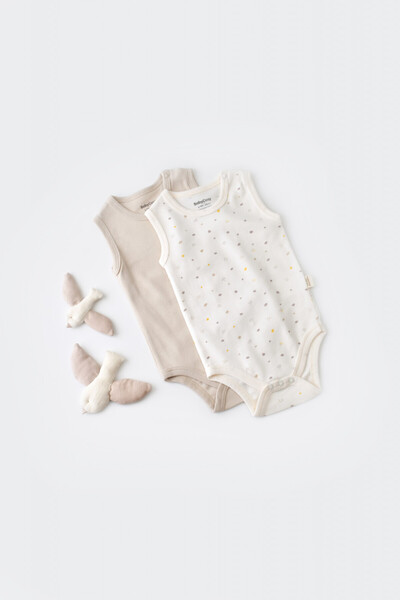 Evelise Set2body-urifaramanecibebeunisex-100%bumbac-EcrucubulineBabyCosy(Mari...