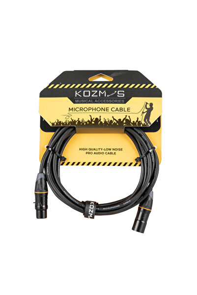 KOZMOS Kcl-020-3m Xlr-xlr 3m mikrofonski kabl