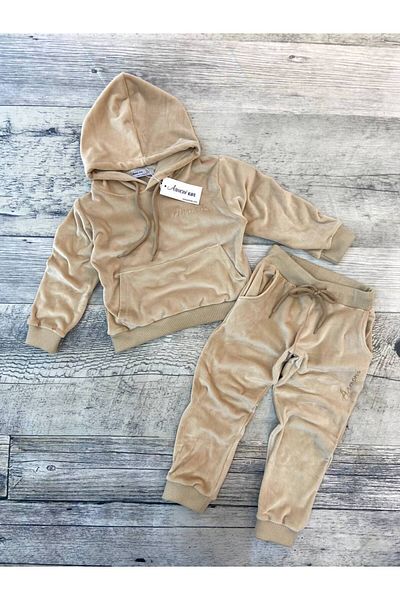 Store Plain Velvet Suit