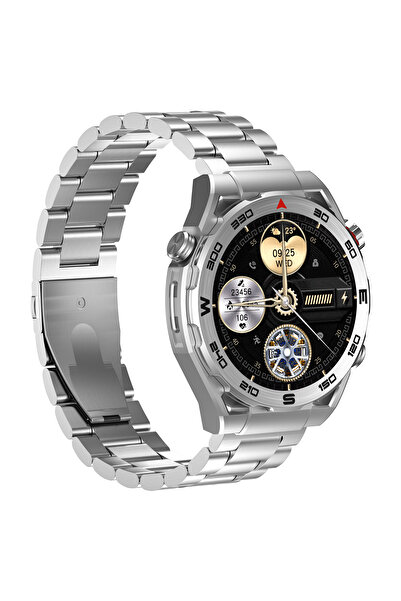 Havit M9030 ULTRA Amoled HD 46MM Akıllı Saat Metal Kordon