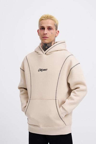 Machinist Ανδρικό κουκούλα Straddie Light Beige