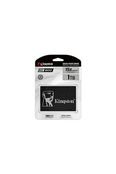 Kingston KC600 1TB 2.5 inç SATA III SSD