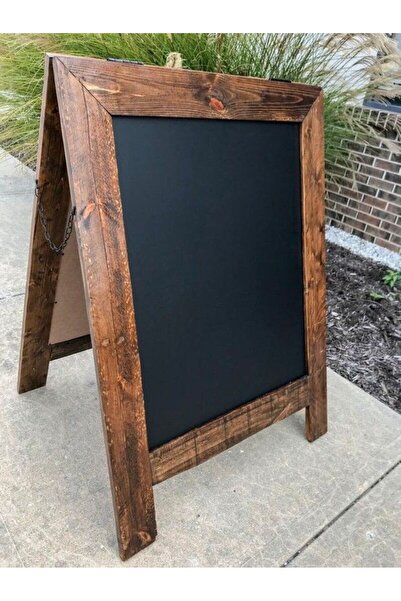 edcoy toptan Menü Yazı Tahtası Çift Taraflı 60x110